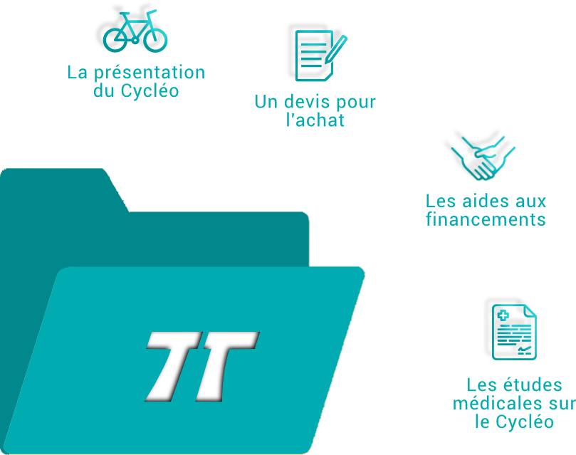 La présentation du Cycléo, un devis d'achat, les aides aux financements, les études médicales sur le Cycléo