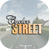 Logo de Cycléo Street et image d'un environnement réel.